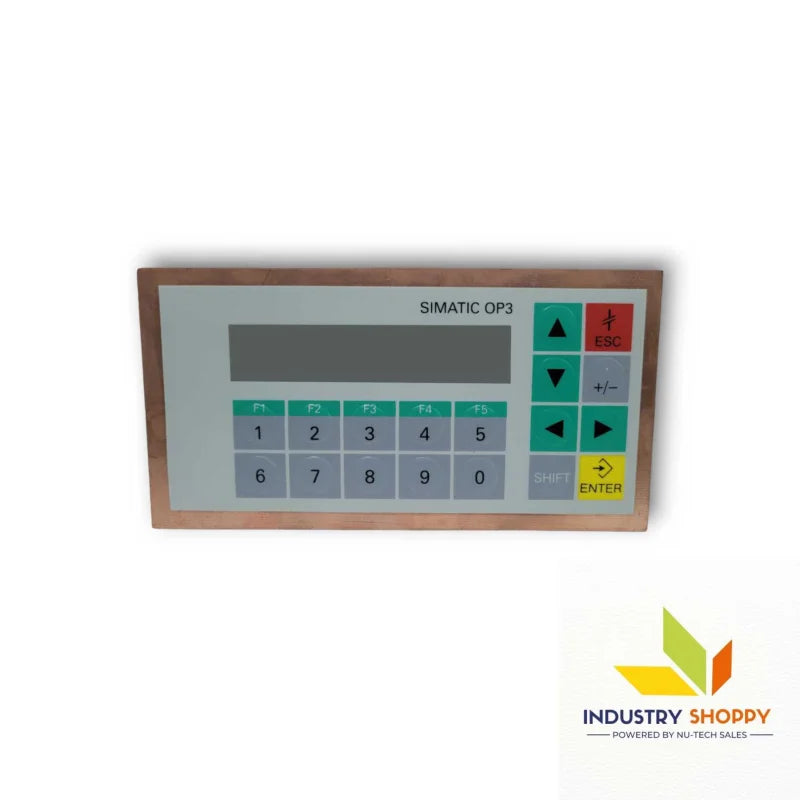 Keypad for Siemens Simatic OP3 with enclosure 6AV3503-1DB10 Keypad for Siemens Simatic OP3 with enclosure 6AV3503-1DB10